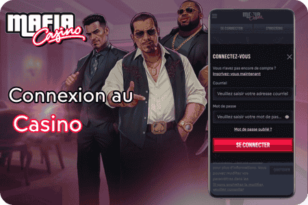 Connexion à Mafia Casino