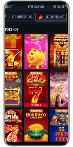 Compte joueur casino