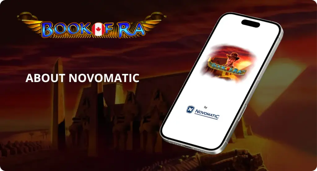 Novomatic provider behind Book Of Ra slot game globally